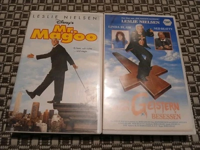 3 x Leslie Nielsen VHS *Mr.Magoo* Sehr verdächtig *Von allen Geistern besessen* - Bild 1 von 3