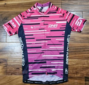 Cannondale Women's Size Small DNA Cycling Jersey - Pink Black Team Club Ride - Picture 1 of 12