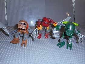 Lego Bionicle Lava Hawk 8721,8723,8725, lot of 3 complete