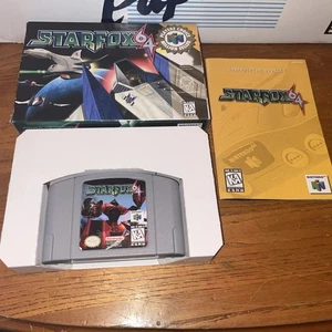 * StarFox 64 - Players Choice (Nintendo 64 N64) con caja manual - Imagen 1 de 19