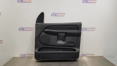 03 DODGE RAM 3500 INTERIOR DOOR TRIM PANEL FRONT RIGHT PASSENGER DARK GRAY Foto 1 de 4