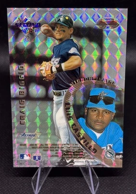 Bowman's Best Mirror Image Atomic Refractor Biggio/Castillo/Alomar/Relaford 1996 Foto 1 de 2