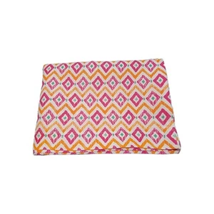 1 Pink, Orange, Aqua & White Pillowcase By B's Bedding 20 X 28 Standard - Picture 1 of 4