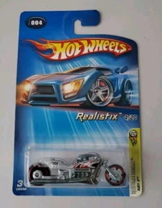 2005 HOT WHEELS REALISTIX 004 MATTEL AIRY 8 FIRST EDITIONS MOTORCYCLE - Picture 1 of 10