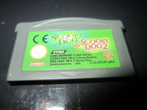 SCOOBY-DOO + SCOOBY-DOO 2 per Nintendo Game Boy Advance DS Pal - Imagen 1 de 1