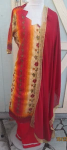 beautiful full sequence embroidery salwar kameez size L 42 - Picture 1 of 4