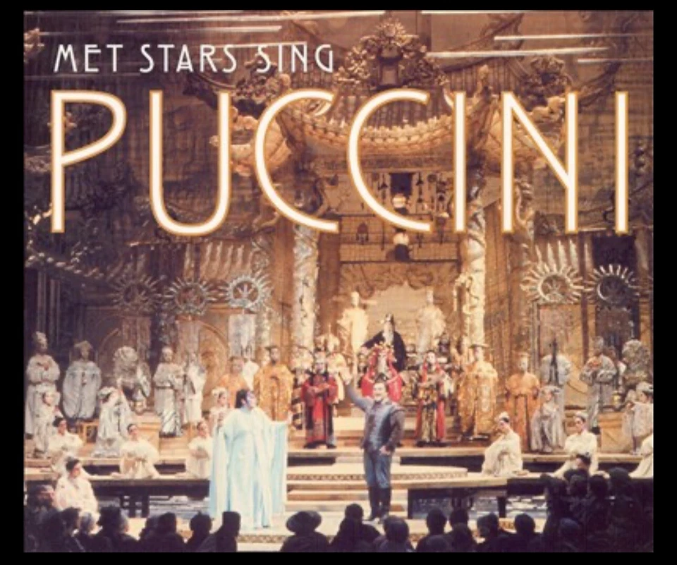 MET STARS SING PUCCINI NEW SEALED RARE CD 3 DISC SET 2001 - Image 1 of 1