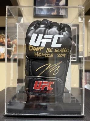 NICK DIAZ Signed UFC Glove “Don’t Be Scared Homie” 209 PSA/DNA IN DISPLAY CASE - Image 1 of 4