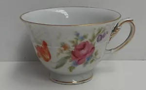 Antique Rosenthal Bavaria Floral Pattern Teacup c1926 Weimar Republic Period - Picture 1 of 9