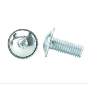M5-0.8 x 10mm Button Head Socket Cap Screws – Class 10.9 Zinc Alloy Steel (100) - Picture 1 of 2