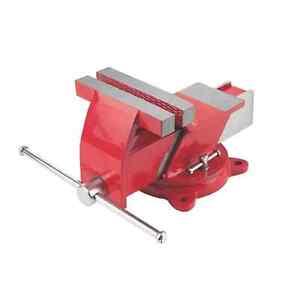 Heavy Duty Bench Vice Vise Swivel Base Workshop Engineers Vyce Clamp Jaw Work