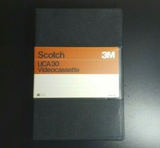 Videocassetta Scotch 3M UCA 30 , Umatic, U-matic videotape, Scotch 3M