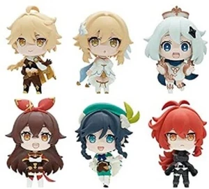 Genshin Impact : collection figure vol.1 Aether Lumine Paimon Amber Venti Diluc - Picture 1 of 13