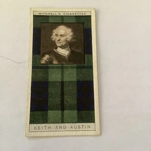 Stephen Mitchell Card Series 1 Clan Tartans Card - Keith And Austin FF - Picture 1 of 2