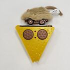 Vintage Remote Control Mouse Cat Toy WorldWise with Cheese Controller & Charger
