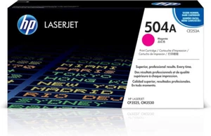 NUEVO CARTUCHO DE IMPRESIÓN MAGENTA GENUINO HP LASERJET CE253A 504A PARA CP3525, CM3530 - Imagen 1 de 3