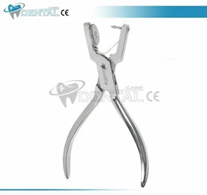 Ainsworth Plier Rubber Dam Hole Punch Plier Dental Endodontic Instruments New CE - Foto 1 di 5