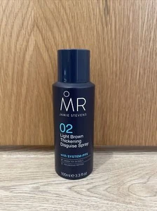 Mr. Jamie Stevens 02 Light Brown Thickening Disguise Spray 100ml - Brand New