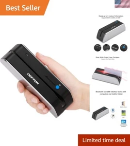 Bluetooth Kartenleser Schreiber Tragbar Kleinster Magnetstreifen Encoder für 7811 - Bild 1 von 9