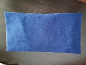 Rice Hot/Cold Pack, Handmade, Navy - Picture 1 of 3