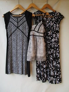 3 items size 8 bulk lot tops dress top black white - Picture 1 of 7