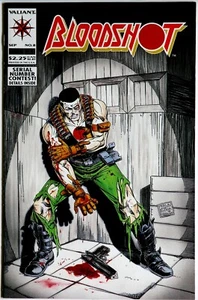 Bloodshot #8 Vol 1 - Valiant - James Perman - Kevin Vanhook - Ted Halstead - Picture 1 of 1
