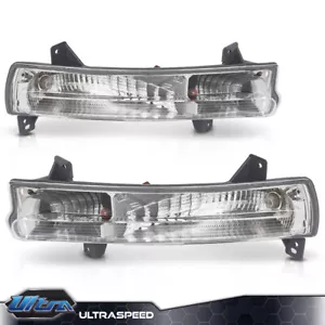 Pair Fit For 2018-2021 Jeep Compass Front Bumper Parking Lights Turn Signal Lamp - Picture 1 of 12