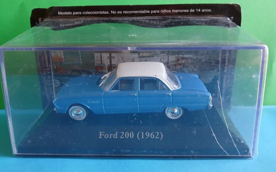 [100] DIE CAST FORD 200 (1962) GRANDES AUTOS MEMORABLESEN MÉXICO - 1/43 - Immagine 1 di 1