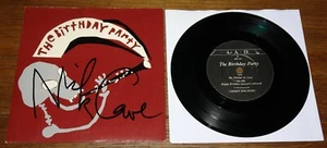 THE BIRTHDAY PARTY ~ MR CLARINET ~ NICK CAVE HAND SIGNED UK 4AD 7" 1980 - Picture 1 of 9