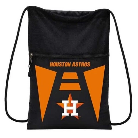 Houston Astros MLB Cinch Back Sack Drawstring Bag Cover
