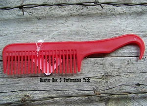 Peine - Tirando con removedor de trenzas (rojo) - Imagen 1 de 1
