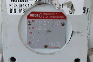 VOGEL 414604 001 200084 GEAR GEARBOX - Picture 1 of 5