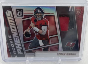 2021 Donruss Optic Silver Rookie Phenoms Kyle Trask /50 RC Jersey Relic RPH-9 - Picture 1 of 2