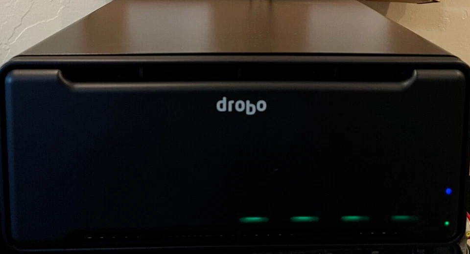 Drobo B810N 32TB's Installed  8 Bay Array w/ Qty X4 WD 8TB RED Drives WD80EFZZ - Image 1 of 4