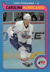 2008-09 O-Pee-Chee 1979-80 Retro Rainbow #289 Joni Pitkanen/100 - Imagen 1 de 2