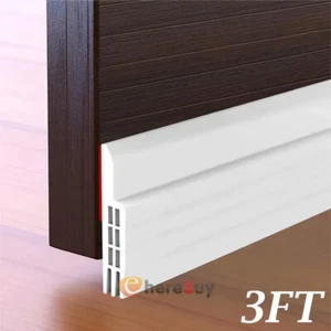 Under Door Bottom Seal Strip Stopper Door Draft Guard Stopper Soundproof Strip - Picture 1 of 12