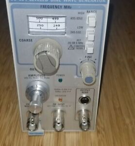 Tektronix SG504 Leveled Sine Wave Generator Plug In for TM500 TM5000