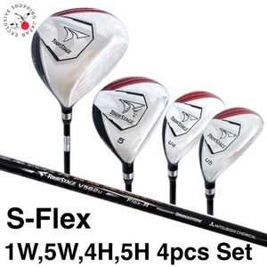 Bridgestone TourStage V562 Driver Wood Hybrid 4p Set S-Flex MITSUBISHI Graphite - Picture 1 of 14