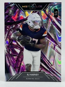 RJ Harvey 2025 Wild Card Metallix Rookie /5 RC Broncos - Picture 1 of 2