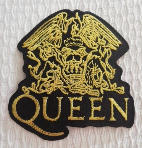 QUEEN PATCH ECUSSON Patch thermocollant sigle doré  - Photo 1/1