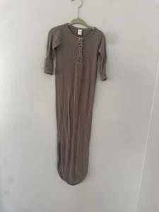 Sleeper bambino Lou Lou taglia 3M-6M marrone talpa pezzo unico Taup3 marrone - Foto 1 di 4