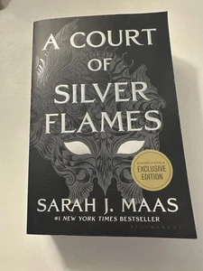 A Court of Silver Flames Black Barnes & Noble Limited Edition Exclusive - Picture 1 of 4