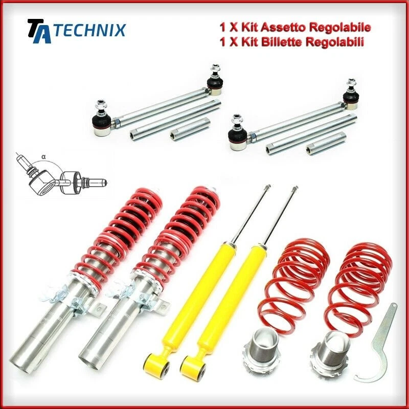 Assetto Sportivo Regolabile a Ghiera VW Polo 6R/6C 2009- incl. Biellette TA - Immagine 1 di 1