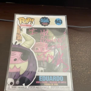 Funko Pop firmado/autografiado! Vinilo: Eduardo #943 Tom Kenny - Imagen 1 de 6