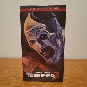 Terrifier 3 Collector's Edition (VHS, 2024) Walmart Edition (Factory Sealed) - Picture 1 of 6