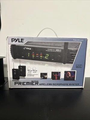 Pyle Pro PDWM3400 Premier Series Professional UHF Wireless Microphone System - Image 1 of 4