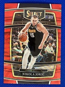 2021-22 Select Asia Tmall Red Wave Prizm Nikola Jokic #82 Nuggets Concourse O/C - Bild 1 von 2
