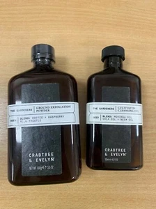 CRABTREE & EVELYN GROUND EXFOLIATION POWDER & CULTIVATED CLEANSING OIL PACKAGE - Picture 1 of 2