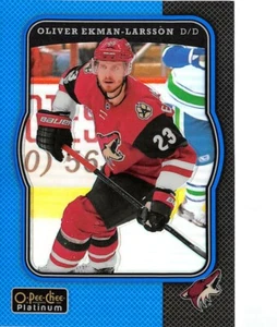 2017-18 O-Pee-Chee Platinum Retro Rainbow Blue #R4 Oliver Ekman-Larsson /149 - Picture 1 of 2