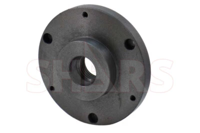 SHARS TOOL 6" Fully Machined Threaded Back Plate M39x4 For 3 or 4 Jaw Self Center Chuck S